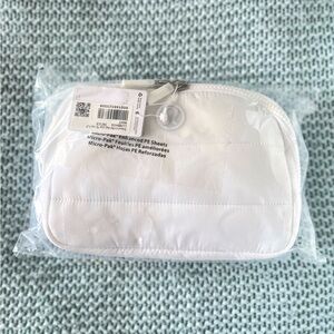 NEW Lululemon Everywhere Belt Bag Large 2L - White, Wunder Puff